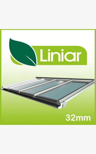 Liniar 2.5 Metre Projection(away from wall) Kit Roof 
